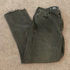 Black Hollister Mom Jeans